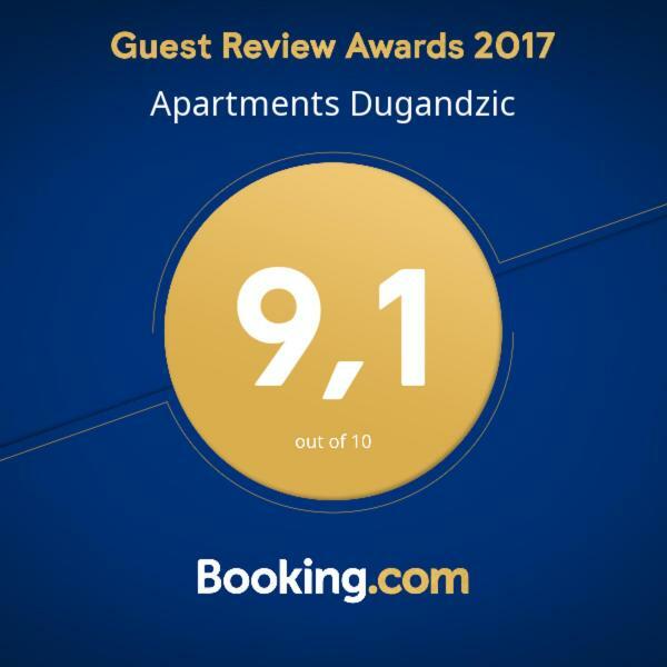 Apartments Dugandzic Drače Esterno foto